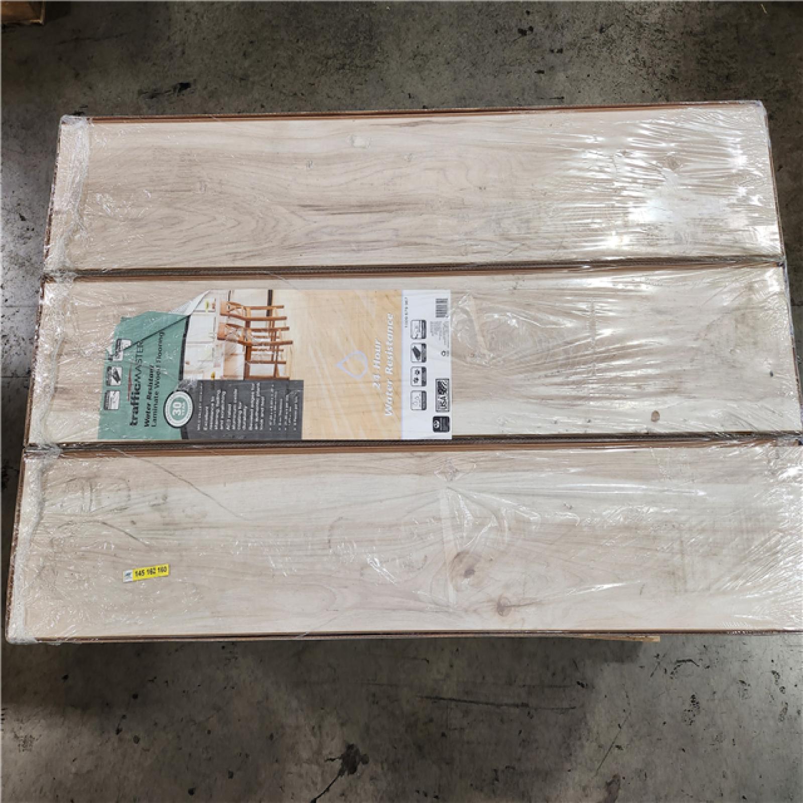 Phoenix Location TrafficMaster Milo Valley Hickory 8 mm T x 8.03 in W Water Resistant Laminate Wood Flooring (637 sqft 30 case)
