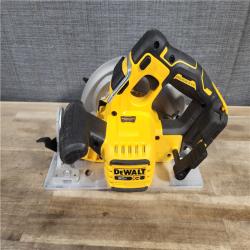 HOUSTON LOCATION - AS-IS DEWALT 20-Volt MAX 7-1/4 in. Cordless Circular Saw (Tool Only)