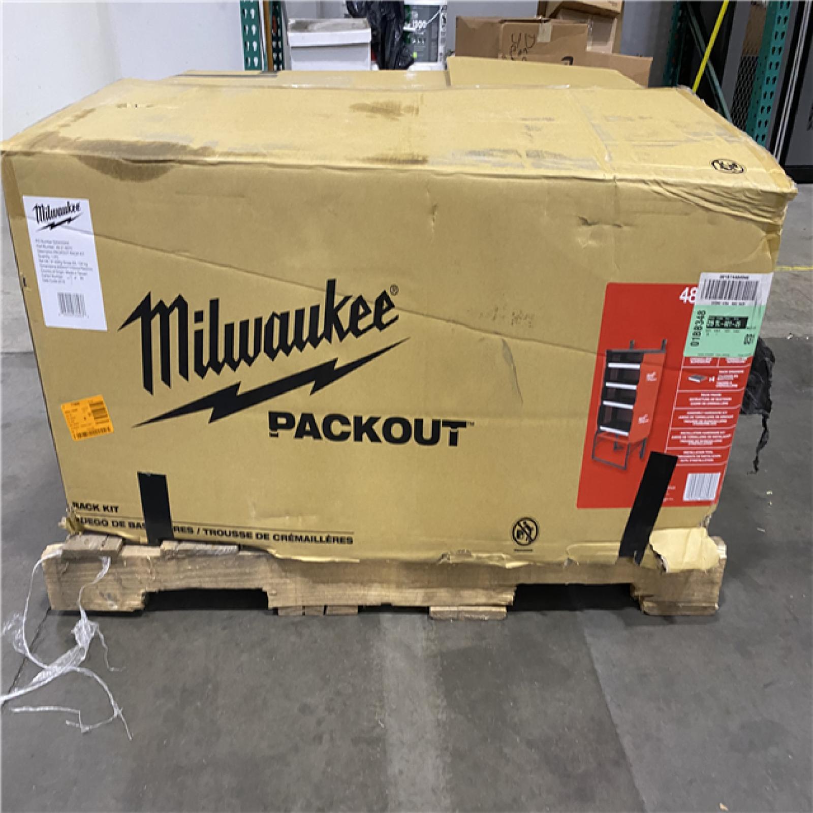 Dallas Location - As-Is Milwaukee PACKOUT Rack Kit