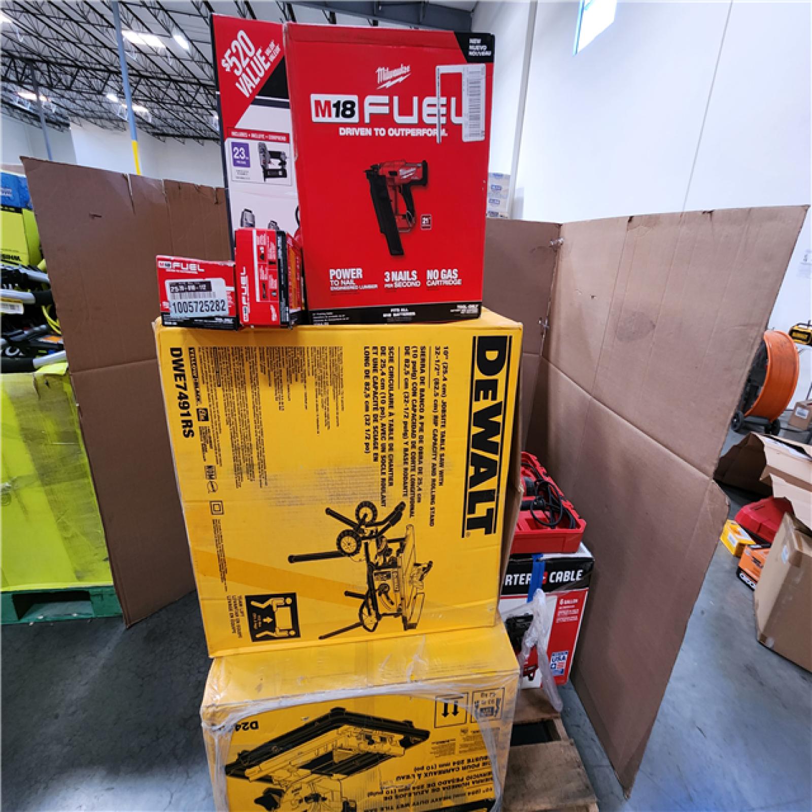 CALIFORNIA AS-IS TOOL PALLET