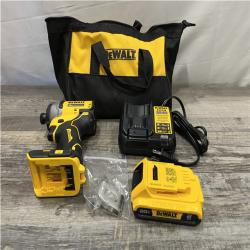 AS-IS DEWALT Atomic 20V Max Lithium-Ion Brushless Cordless Compact 1/4 in. Impact Driver Kit