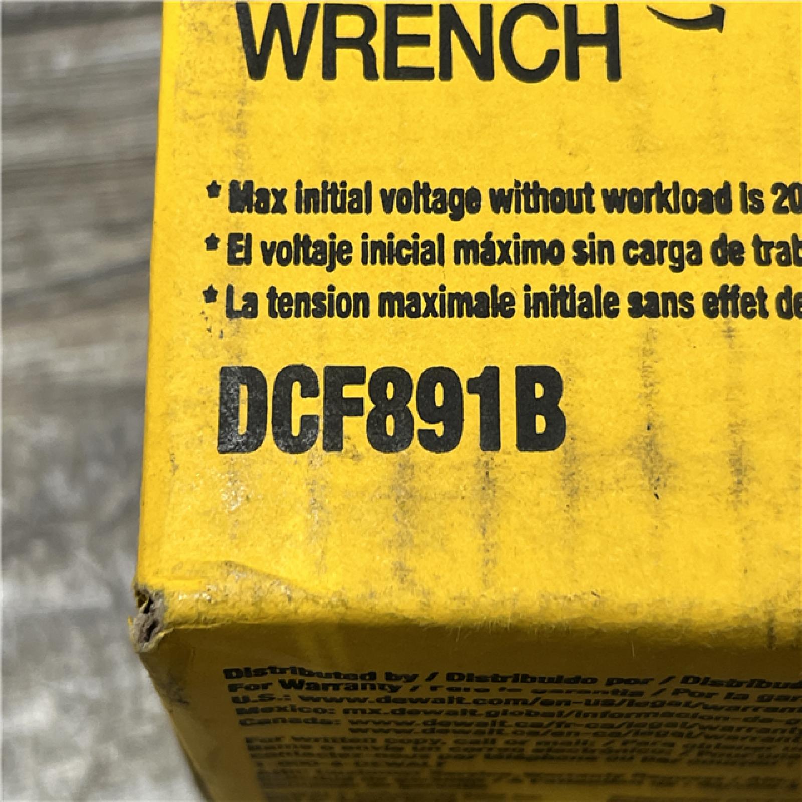 NEW - DEWALT 20V MAX XR Cordless 1/2 in. Impact Wrench (Tool Only)