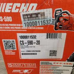 Phoenix AS-IS ECHO 20 in. 59.8 cc Gas 2-Stroke Rear Handle Timber Wolf Chainsaw