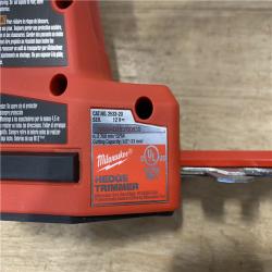 AS-IS Milwaukee FUEL 8 in. 12V Lithium-Ion Brushless Cordless Hedge Trimmer (Tool-Only)