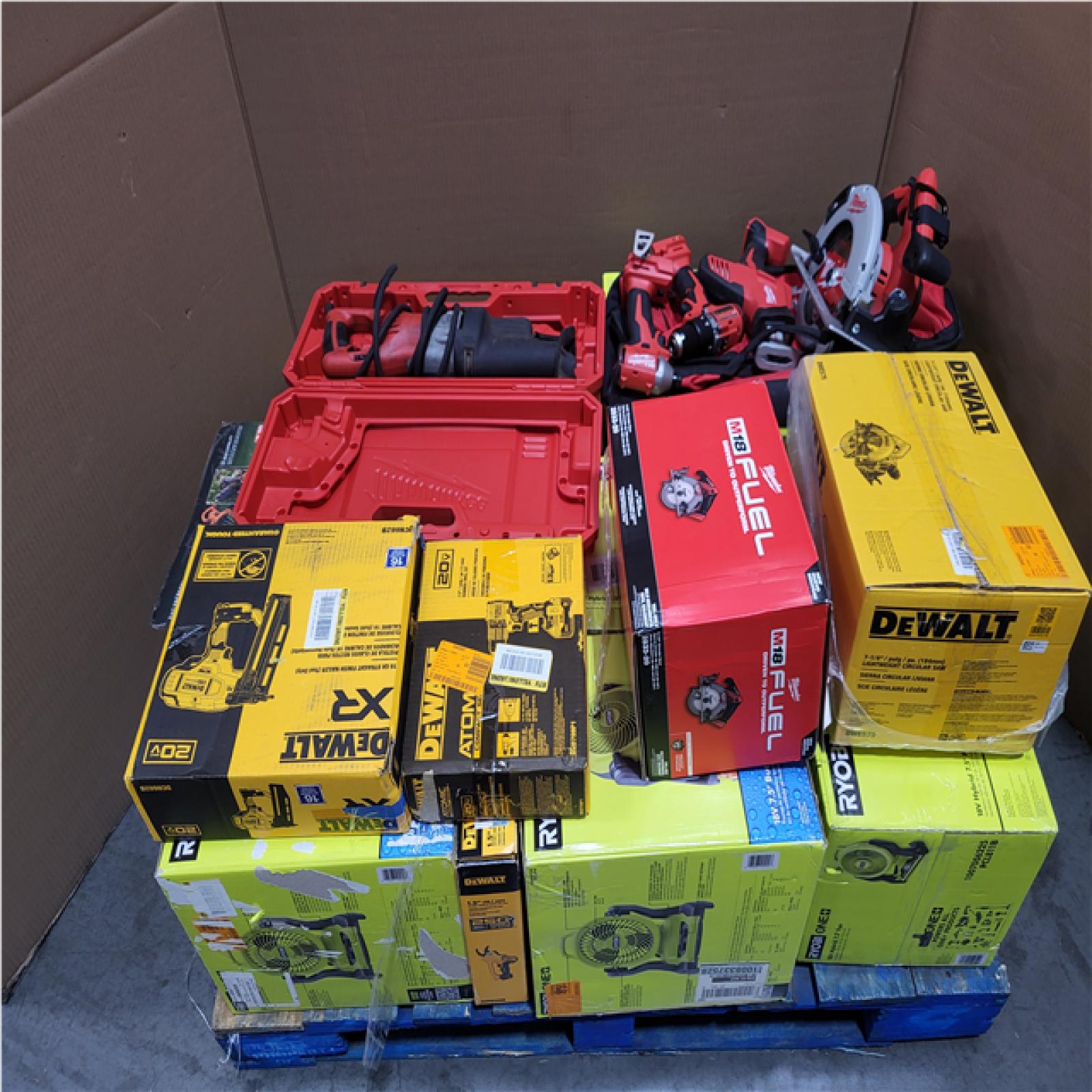 CALIFORNIA AS-IS TOOL PALLET