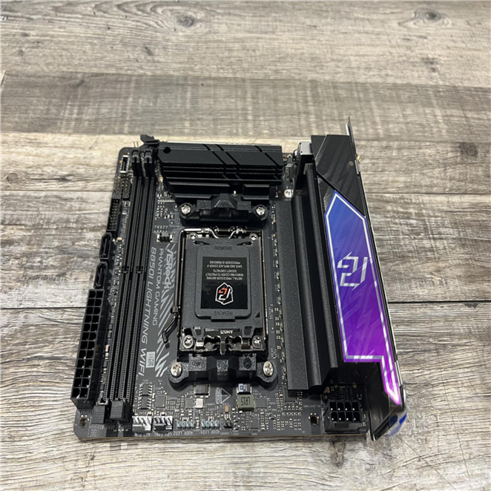AS-IS Asrock B850I Lightning WiFi (Socket AM5) DDR5 Mini-ITX Motherboard