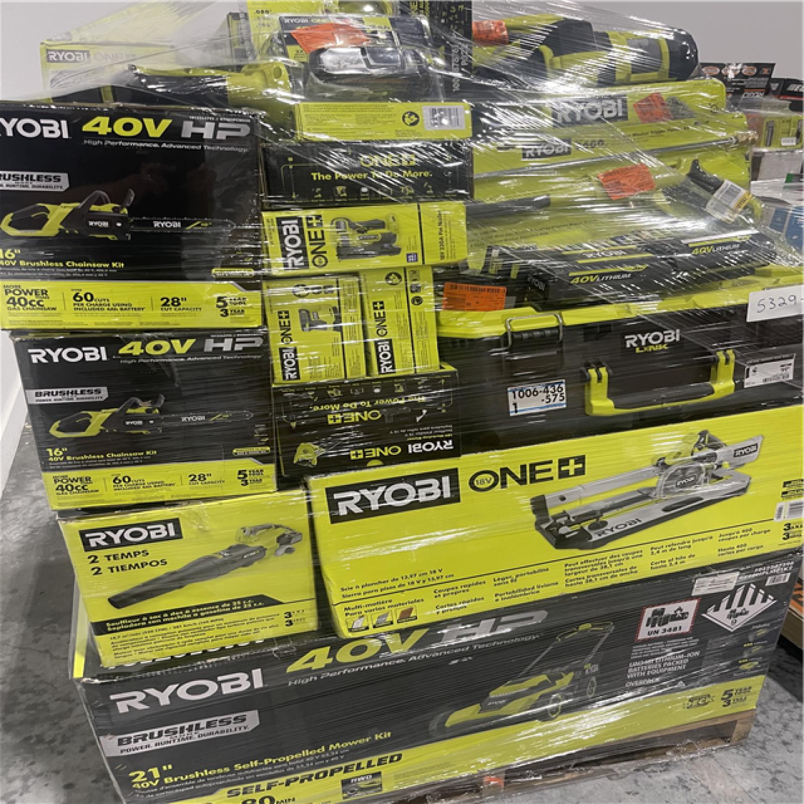 Atlanta Location As-Is Tools and More Partial Truckload (15 Pallets) 5329-B