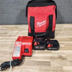 HOUSTON LOCATION - AS-IS M18 18-Volt Lithium-Ion Brushless Cordless Compact Hammer Drill/Impact Combo Kit (2-Tool) with (2) Batteries  Bag