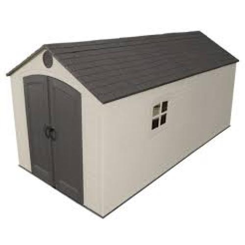 Phoenix Location NEW Lifetime 8 ft. x 15 ft. Resin Storage Shed Model 60075