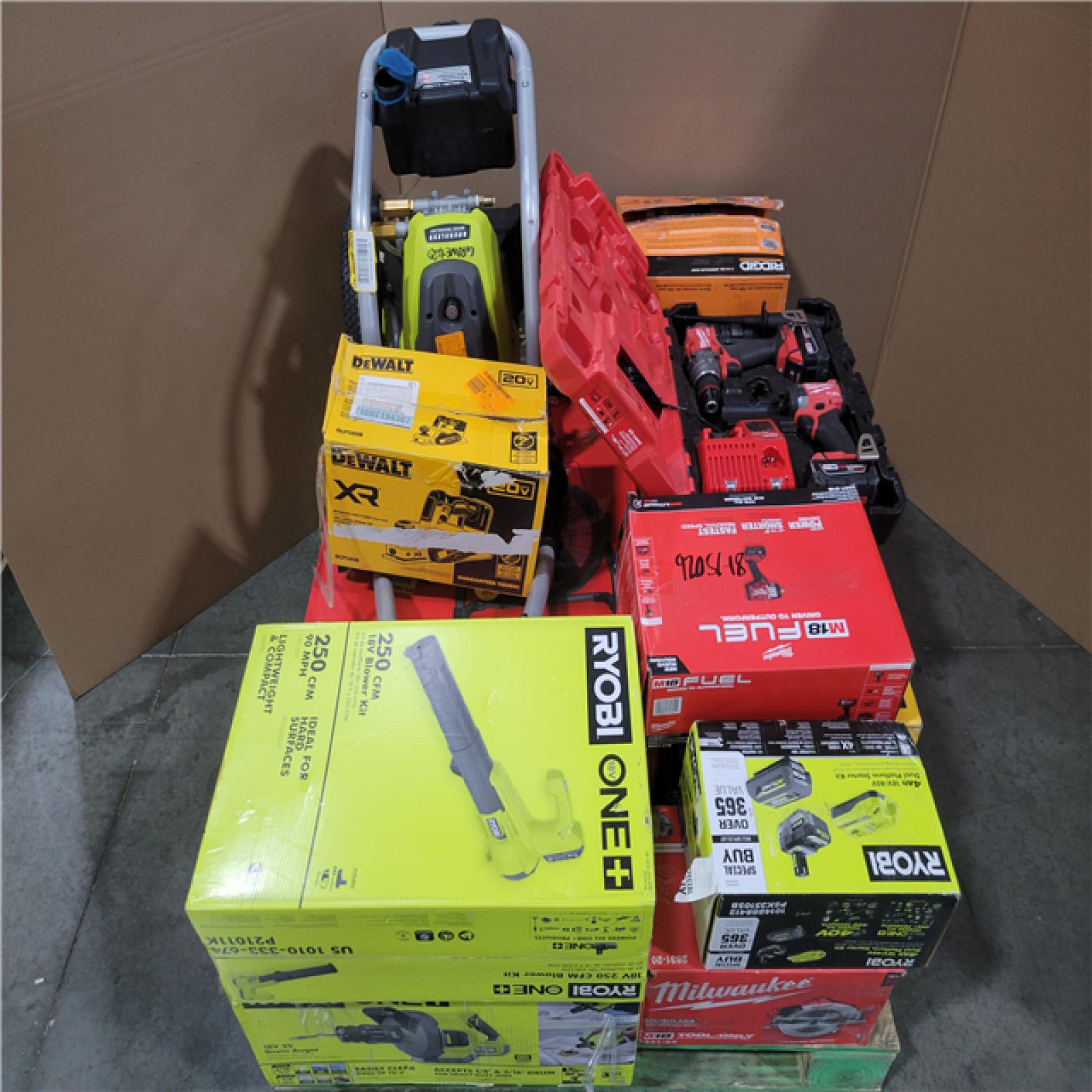 CALIFORNIA AS-IS TOOL PALLET