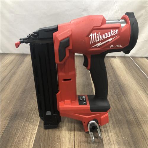 AS-IS  Milwaukee FUEL 18-Volt Lithium-Ion Brushless Cordless Gen II 18-Gauge Brad Nailer (Tool-Only)