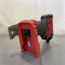 AS-IS - Milwaukee 18V Lithium-Ion Brushless Cordless 1/4 Hex Impact Driver Bare Tool  Red