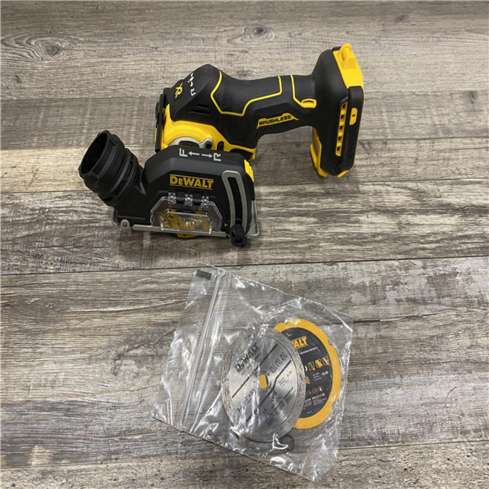 AS-IS DEWALT 20V XR Cordless 3 in. Cut-Off Tool (Tool Only)