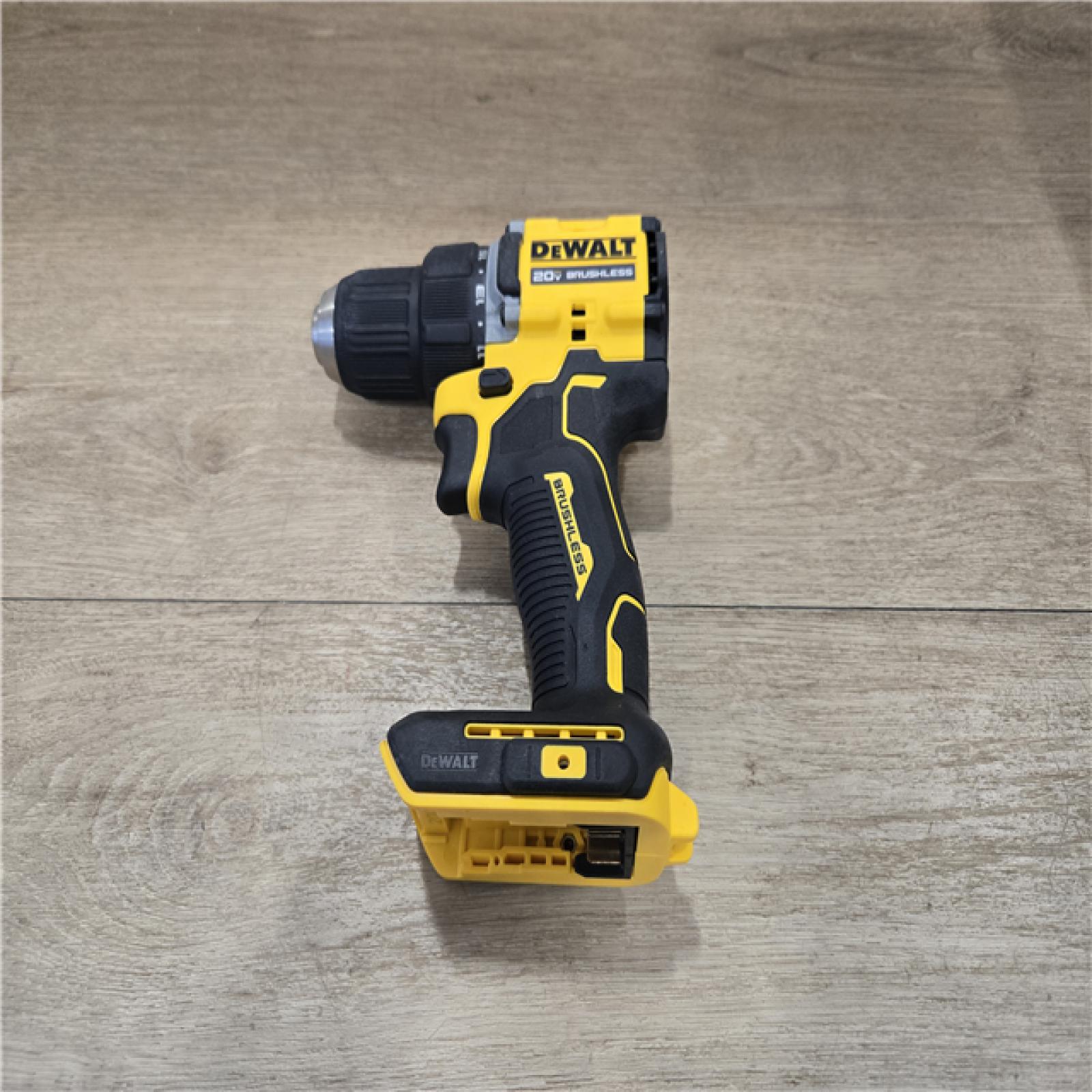 AS-IS DEWALT ATOMIC 20-Volt MAX Cordless 1/2 in. Drill Driver (Tool-Only)