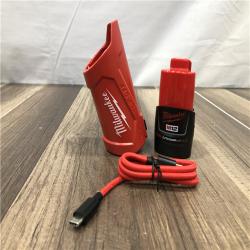 AS-IS Milwaukee Men's X-Large 12-Volt Lithium-Ion Cordless Tough Shell Black Heated Jacket with