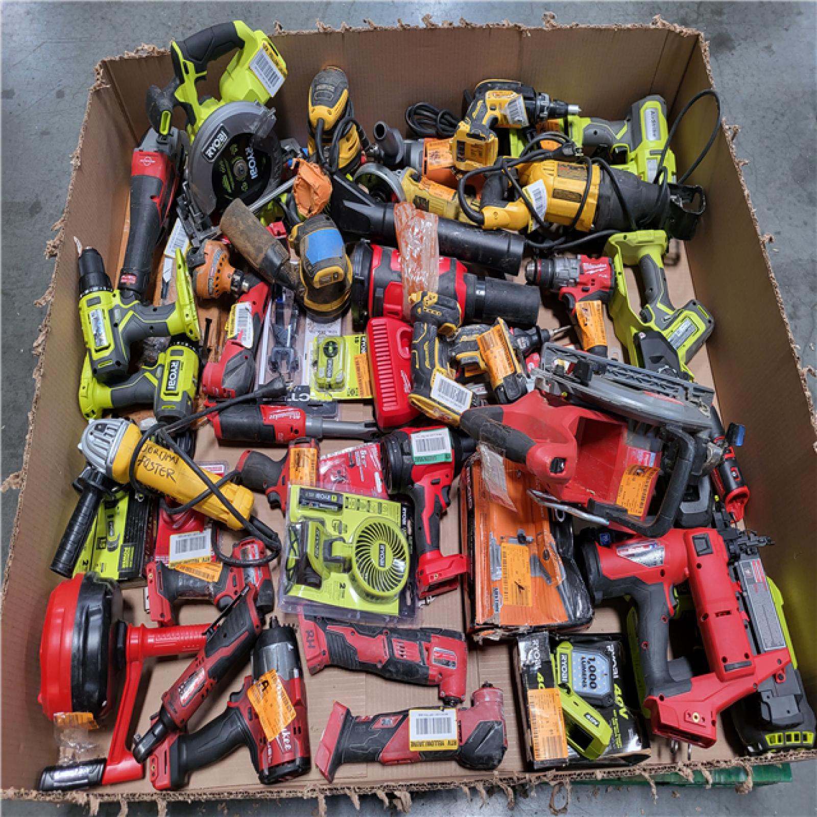 CALIFORNIA AS-IS TOOL PALLET
