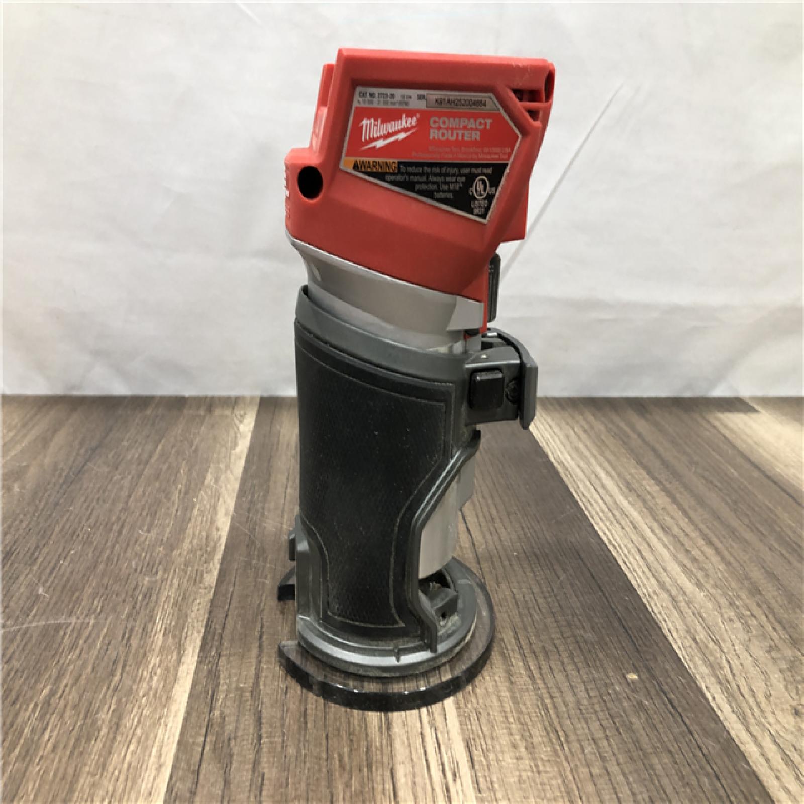 AS-IS Milwaukee M18 FUEL 18V Lithium-Ion Brushless Cordless Compact Router (Tool-Only)