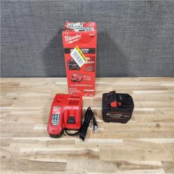 HOUSTON LOCATION - AS-IS Milwaukee 18-Volt Lithium-Ion REDLITHIUM FORGE Starter Kit with 12.0Ah Battery and Charger