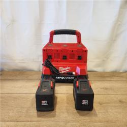 AS-IS- Milwaukee M18 18V Lithium-Ion REDLITHIUM FORGE Starter Kit with Two 12.0 Ah Battery