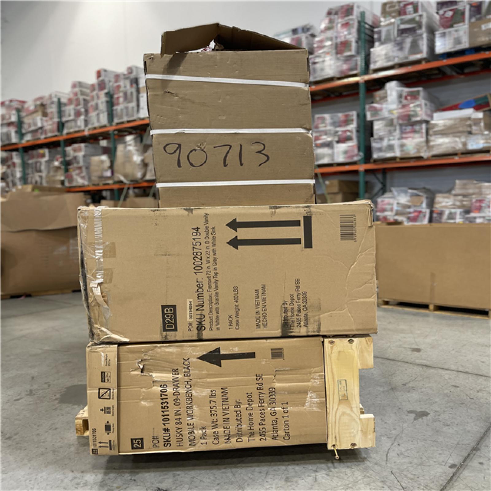 DALLAS LOCATION- AS-IS HOME IMPROVEMENT PALLET