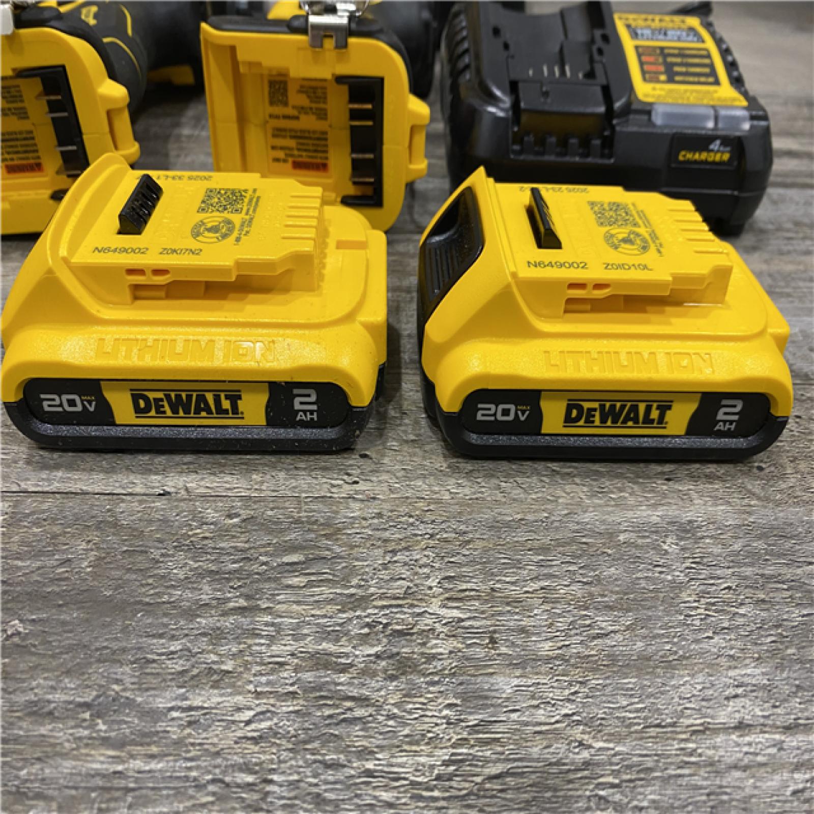 AS-IS DEWALT ATOMIC 20-Volt MAX Lithium-Ion Cordless (2-Tool) Combo Kit