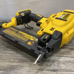 AS-IS DEWALT 20V MAX XR Lithium-Ion Electric Cordless 18-Gauge Brad Nailer (Tool Only)