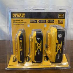 NEW! DEWALT 20V MAX Battery Lithium Ion 3 Pack - DCB346-3