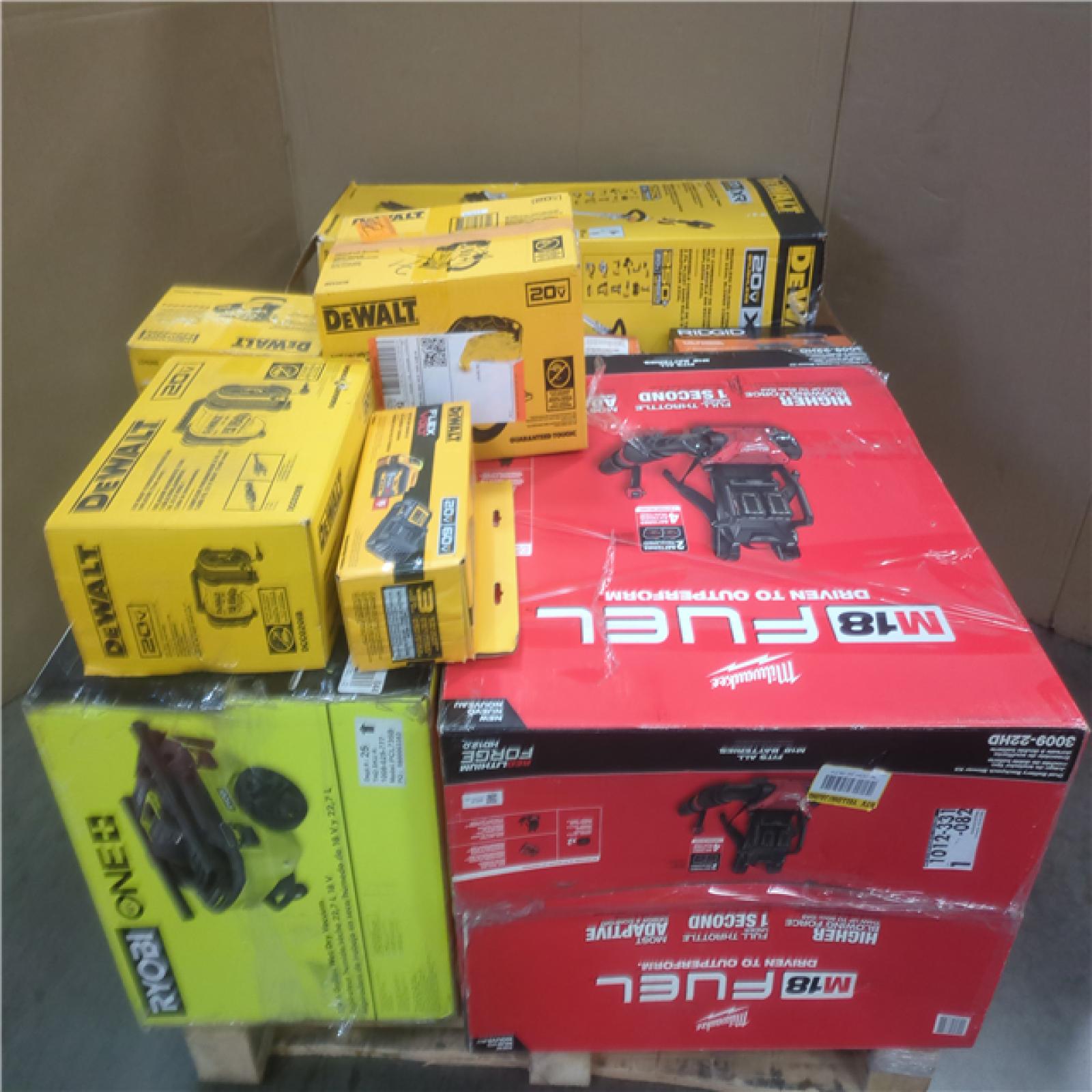 CALIFORNIA AS-IS TOOL PALLET