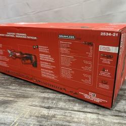 NEW - Milwaukee 12V Cordless Brushless Pruner Shears Kit
