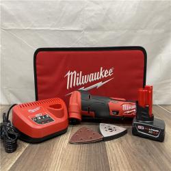 AS-IS Milwaukee M12 FUEL 12V Lithium-Ion Cordless Oscillating Multi-Tool Kit with 4.0 Ah Battery