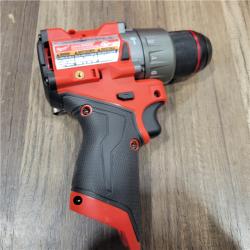 AS-IS Milwaukee  M12 FUEL 12V Lithium-Ion Brushless Cordless 1/2 in. Hammer Drill (Tool-Only)