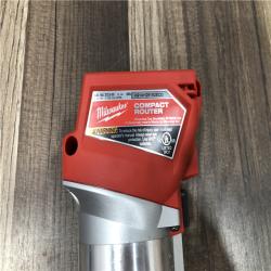 AS-IS Milwaukee FUEL 18V Lithium-Ion Brushless Cordless Compact Router (Tool-Only)