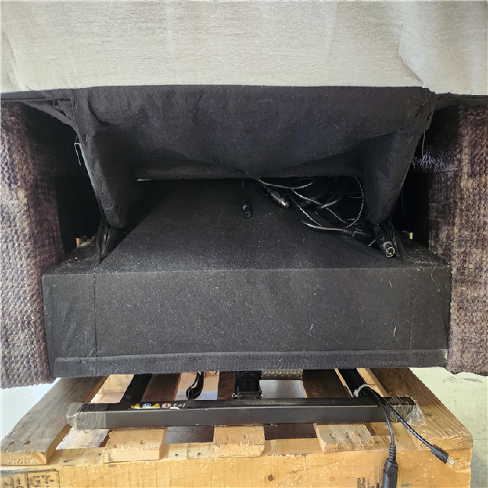 Phoenix AS-IS Aisword Top-Tier Flagship 4-Okin Motors Chenille Recliner Lift Sofa