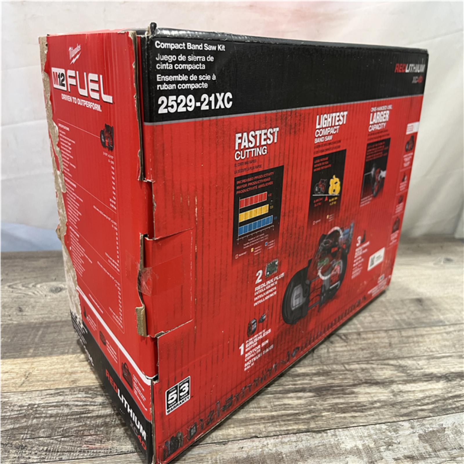 NEW - Milwaukee FUEL 12V Lithium-Ion Cordless Compact Band Saw XC Kit
