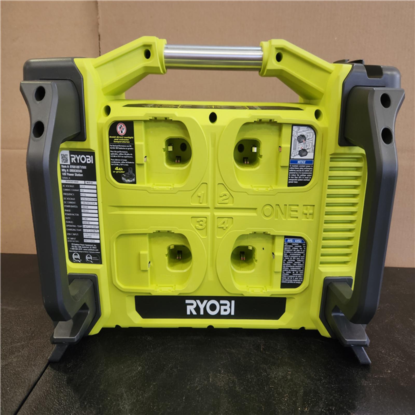 Phoenix NEW RYOBI 18V ONE+ 1800-Watt Portable Battery Inverter Power Station/8-Port Charger (Tool Only)
