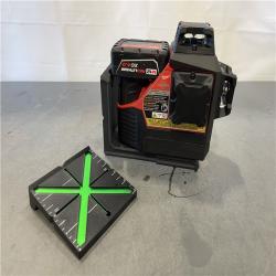 AS-IS - Milwaukee M12 12-Volt Lithium-Ion Cordless Green 250 ft. 3-Plane Laser Level Kit