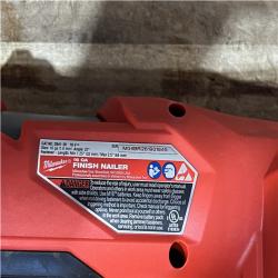 Houston Location AS-IS Milwaukee FUEL 18-Volt Lithium-Ion Brushless Cordless Gen II 16-Gauge Angled Finish Nailer (Tool-Only)