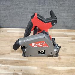 HOUSTON LOCATION - AS-IS Milwaukee  FUEL 18V Lithium-Ion Cordless Brushless 6-1/2 in. Plunge Cut Track Saw (Tool-Only)