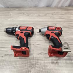 AS-IS Milwaukee 18V Cordless 2-Tool Drill/Driver and Impact Driver Kit