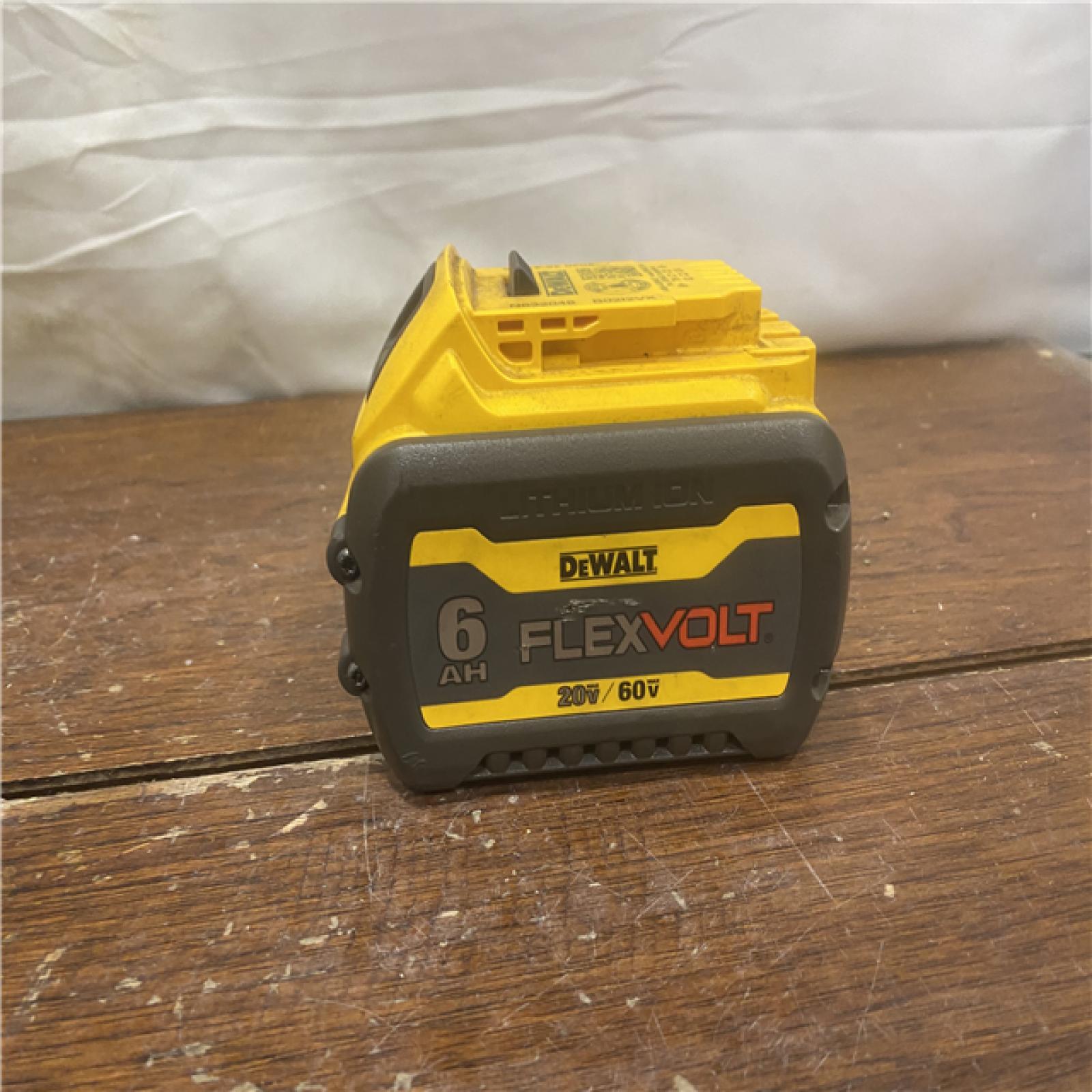 AS-IS Dewalt FLEXVOLT 20-Volt/60-Volt MAX Lithium-Ion 6.0Ah Battery Pack