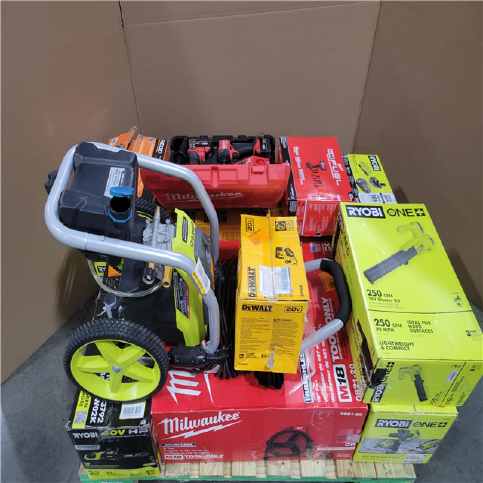 CALIFORNIA AS-IS TOOL PALLET