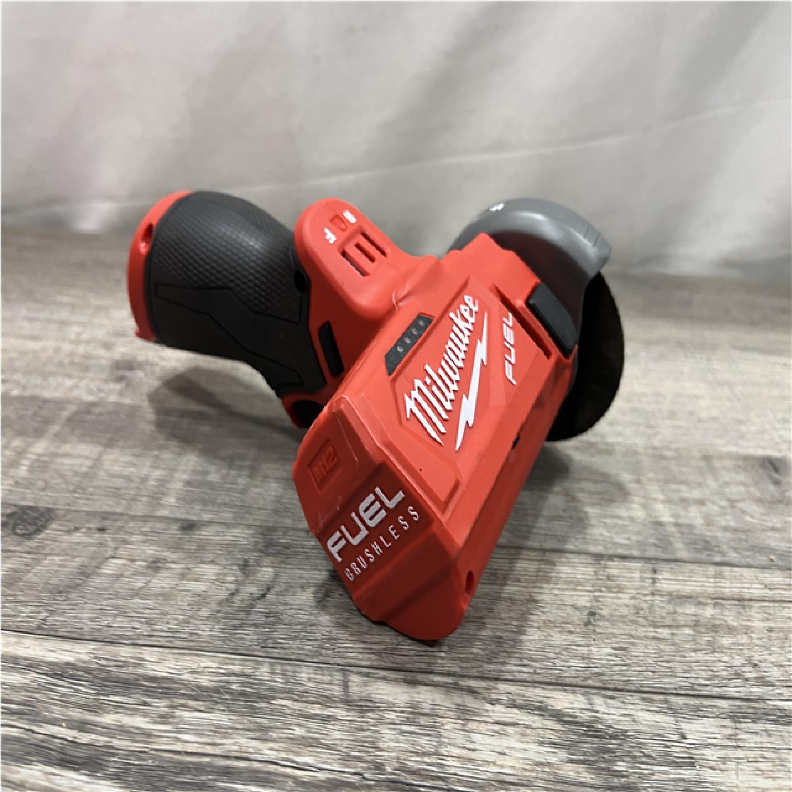 AS-IS Milwaukee FUEL 12V Lithium-Ion Brushless Cordless 3 in. Cut Off Saw (Tool-Only)