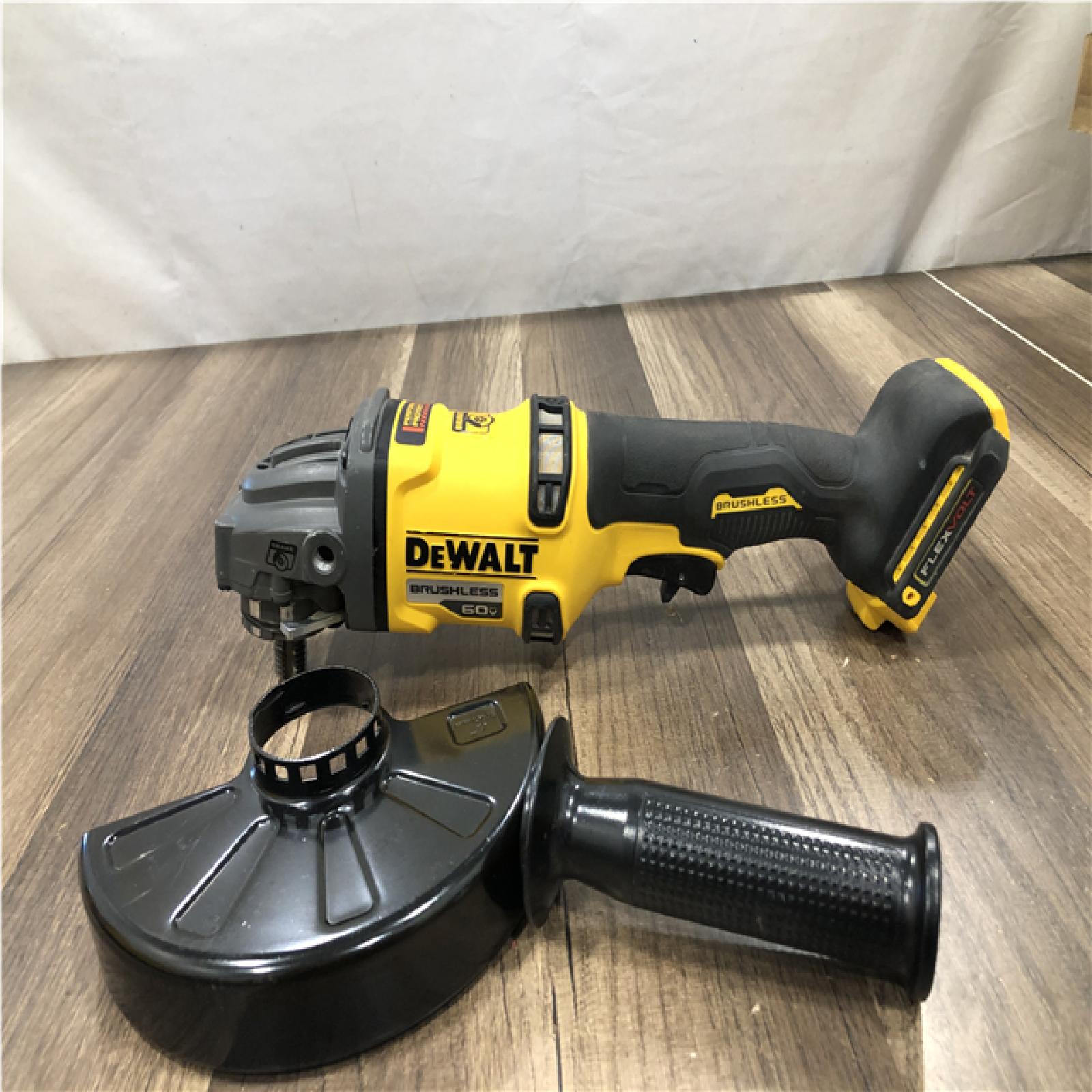 AS-IS DEWALT FLEXVOLT 60V Cordless 7 in. Angle Grinder (Tool-Only)