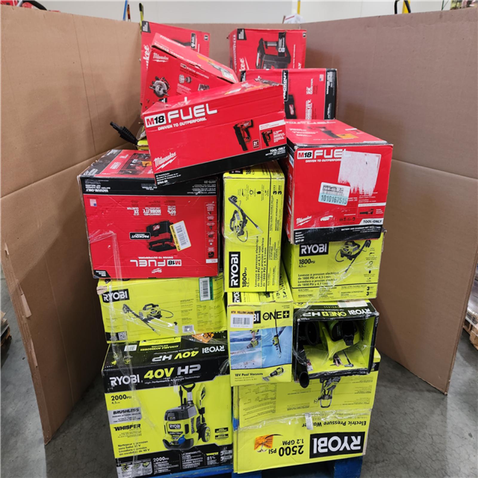 CALIFORNIA AS-IS TOOL PALLET