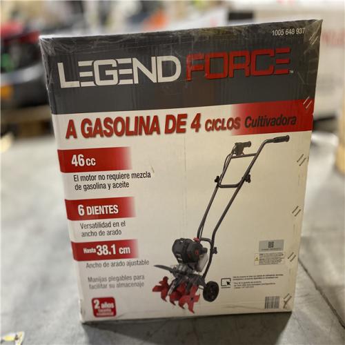 NEW! - Legend Force 15 in. 46 cc Gas Powered 4-Cycle Gas Cultivator