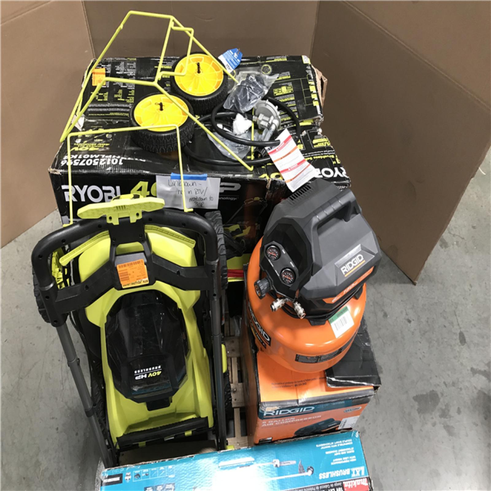 CALIFORNIA AS-IS OUTDOOR POWER EQUIPMENT