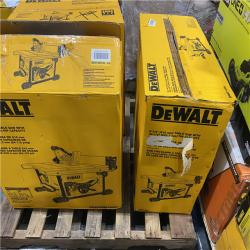 Dallas Location - As-Is DEWALT 15 Amp Corded 8-1/4 in. Compact Portable Jobsite Tablesaw(Lot Of 3)