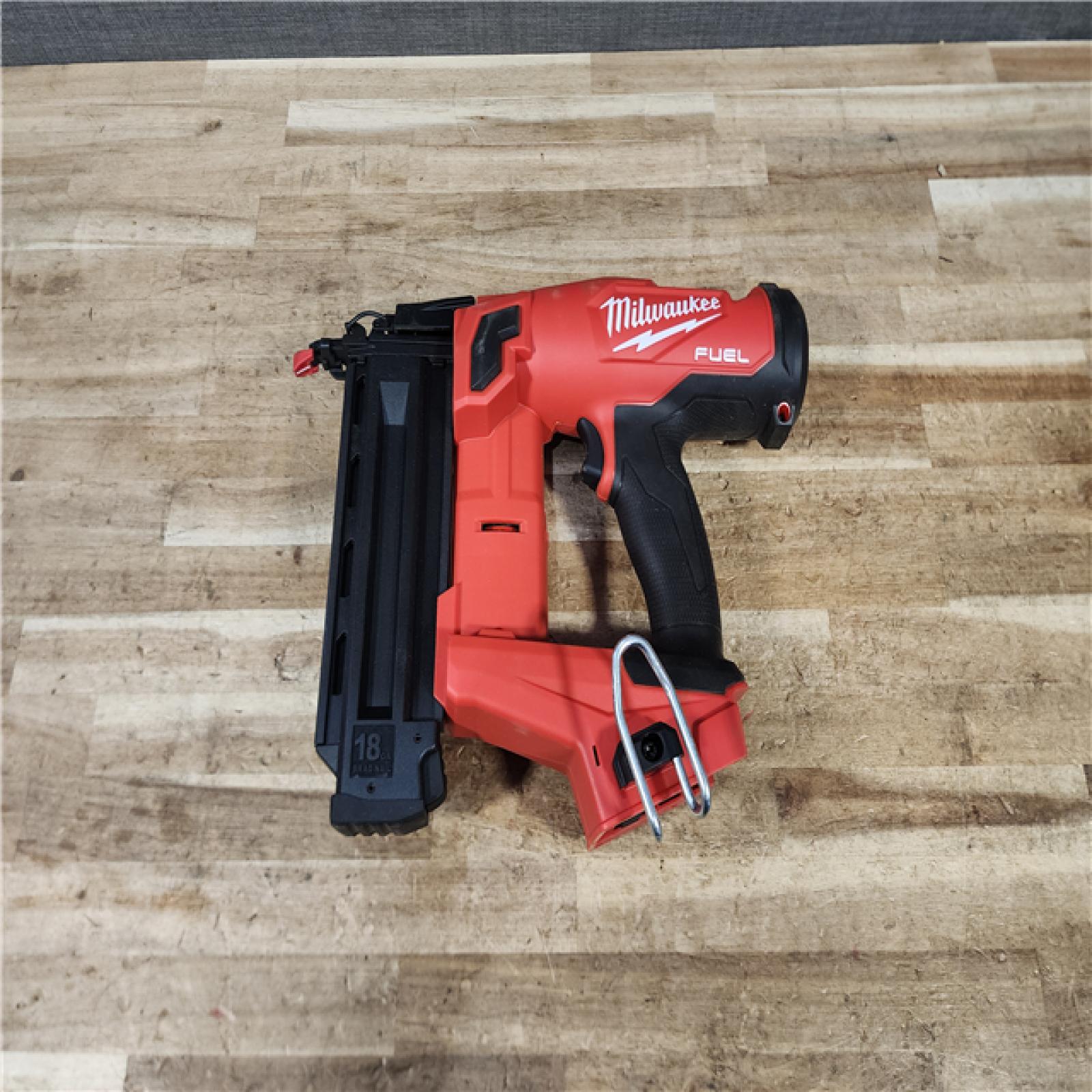 HOUSTON LOCATION - AS - IS Milwaukee FUEL 18-Volt Lithium-Ion Brushless Cordless Gen II 18-Gauge Brad Nailer (Tool-Only)