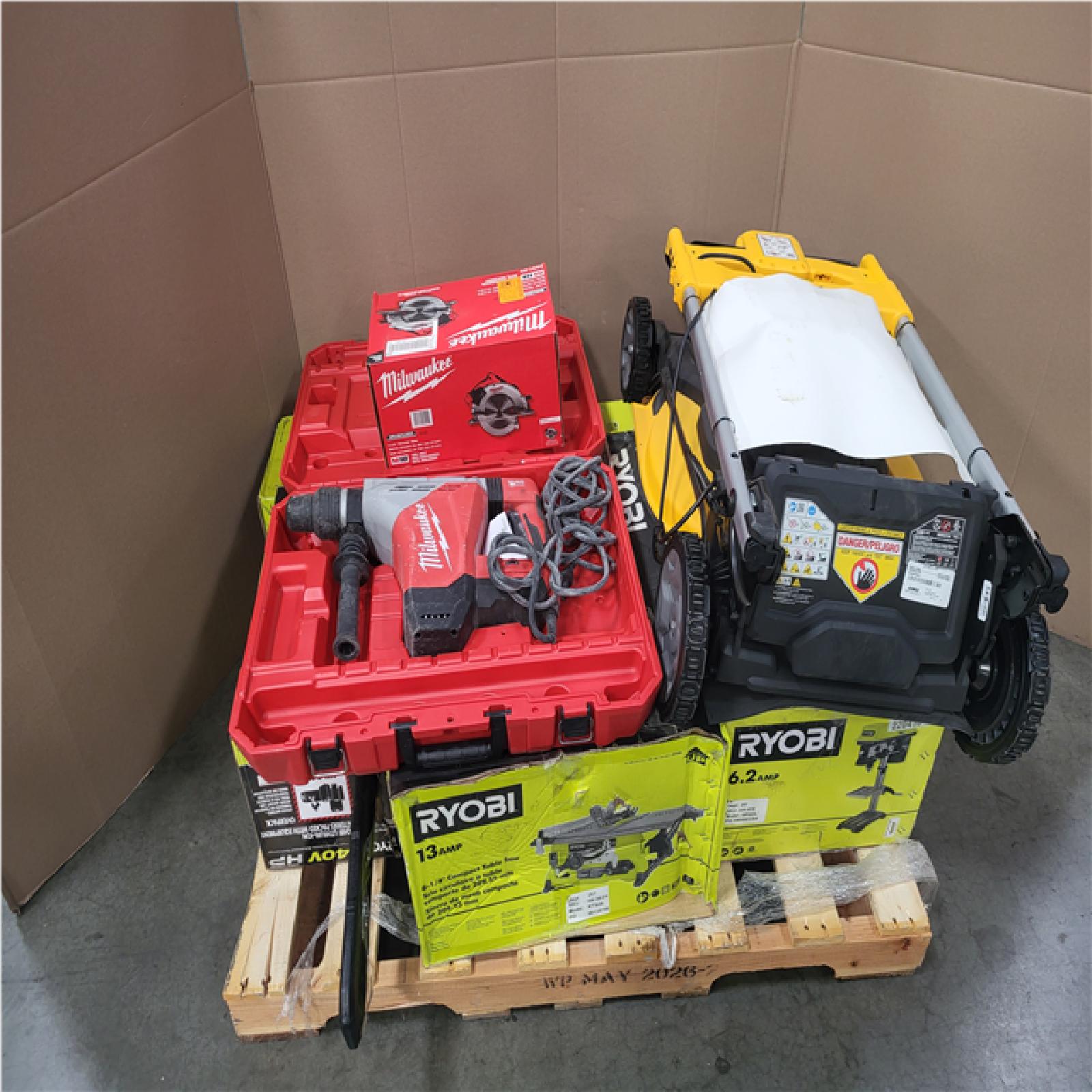 CALIFORNIA AS-IS TOOL PALLET