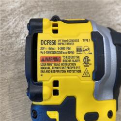 AS-IS DEWALT ATOMIC 20V MAX Cordless Brushless Compact 1/4 in. Impact Driver (Tool Only)